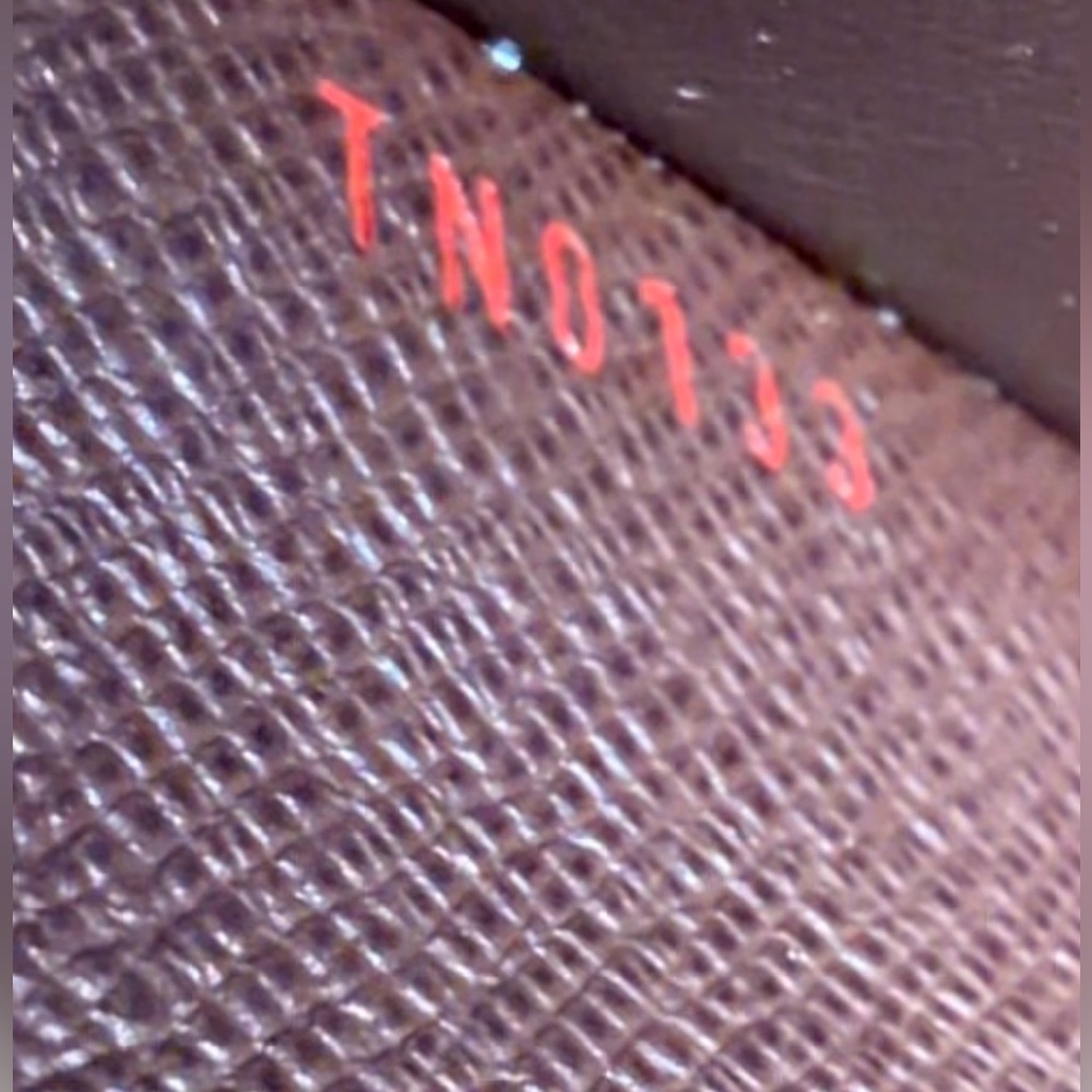 Louis Vuitton Damier Ebene Wallet with Gold Accent - Picture 2 of 10